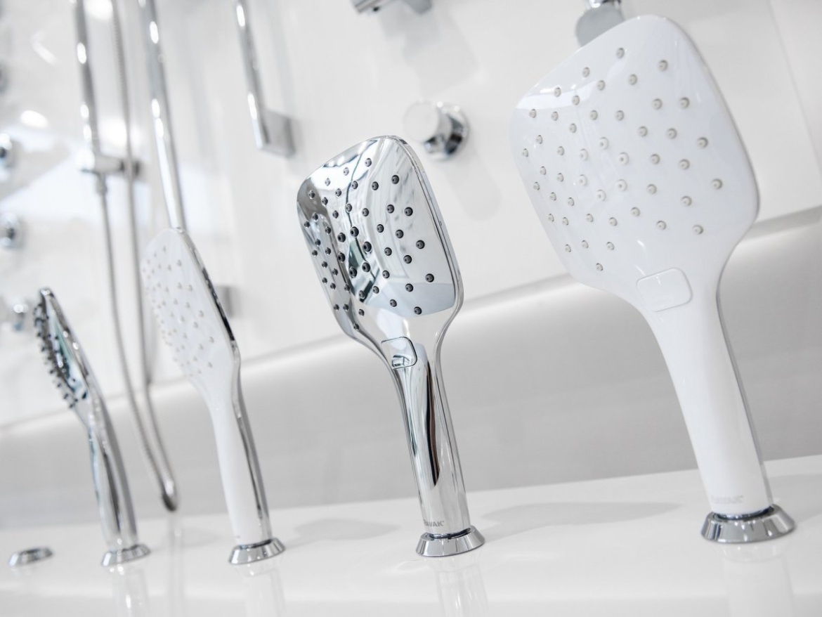 Ravak 958.10CR/WH Ručná sprcha, 3 funkcie, chróm/biela