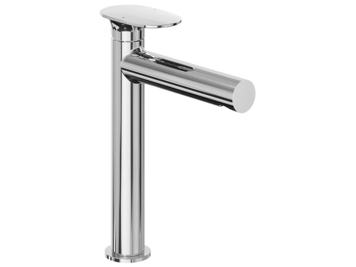 Ravak SG 014.10WHM Umyvadlová stojánková baterie 255 mm bez výpusti, bílá matná