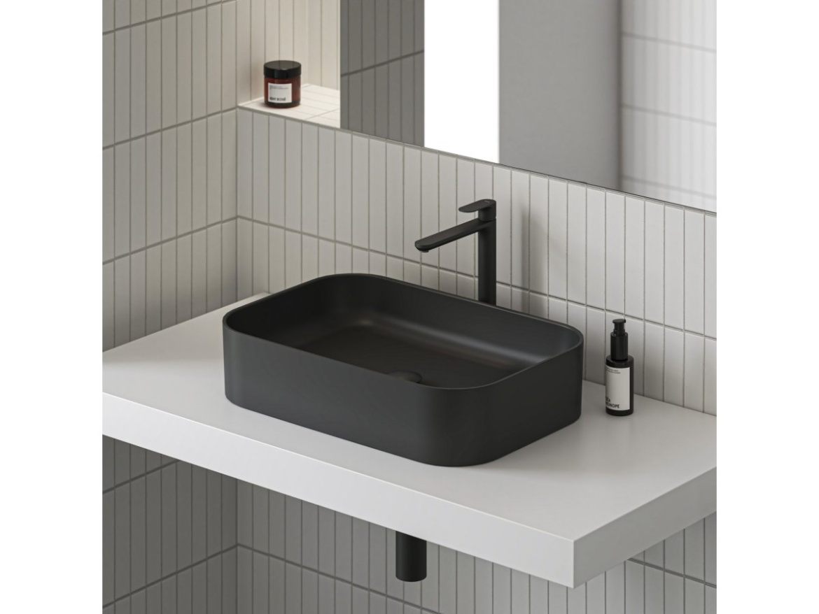 Ravak EL 015.01CR Umývadlová batéria BeCool 335 mm bez odtokovej armatúry, chróm