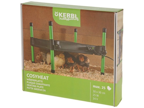 Scobax Umělá kvočna s termostatem KERBL COSYHEAT (30×30 nebo 40×50)