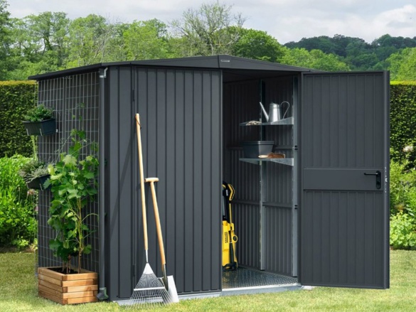 Plechový zahradní domek Hörmann Berry Classic sedlová střecha