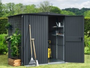 Plechový záhradný domček Hörmann Berry Classic sedlová střecha