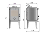 Krbové kachle Morsø 1010 5,9 kW