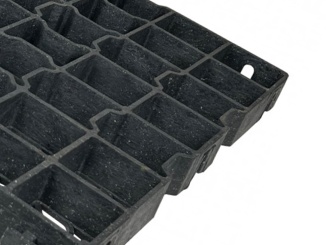 Zatravňovací tvárnice Covernit Covergrid Max fekete, 500 x 500 x 40 mm