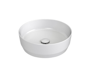Sanitární keramika –  Ravak Umývadlo Zeta Slim 40, bez otvoru pre batériu, bez prepadu, biela