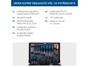 Hliníkový kufr s nářadím, 141 dílů Scheppach TB 200