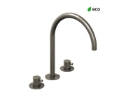 Ravak ES 018.60RGB Umyvadlová stojánková 3-otvorová baterie 270 mm bez výpusti, růžové zlato kartáčované