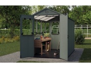 Keter Zahradní domek Keter Darwin Potting Shed 2v1 - zelený