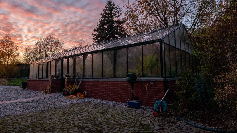 Největší skleník, co jsme postavili