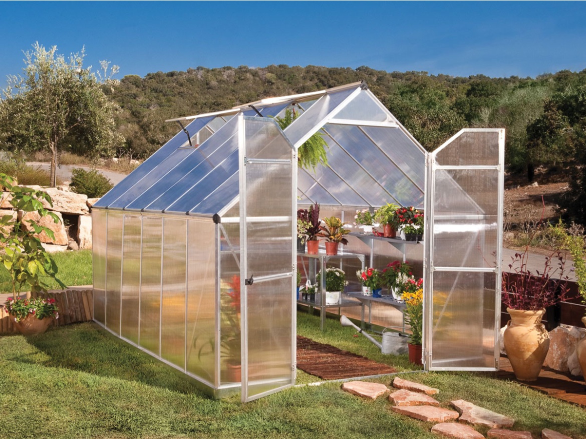 Skleník Palram Essence silver