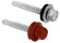 Šr. samovrt. plech-ocel do 3mm ral3005 4,8x35 Klimas Wkręt-met ŠR. SAMOVRT. PLECH-OCEL DO 3MM