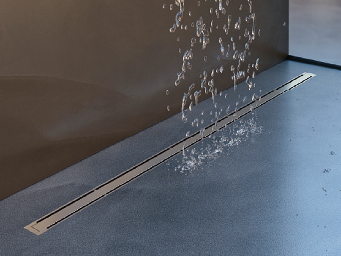 Podlahový lineární žlab Chuděj Slim line PZB 50