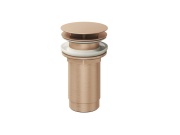 Ravak Umyvadlová pileta ClickClack/pevná, Rose Gold Brushed