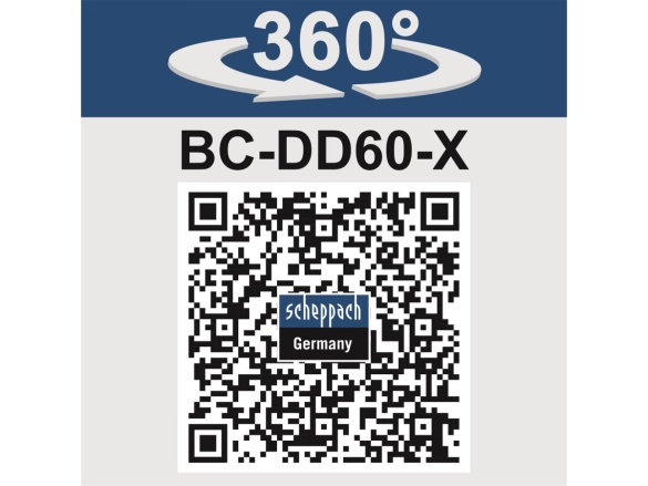 Aku 20 V IXES vrtací šroubovák (bez baterie a nabíječky) Scheppach BC-DD60-X