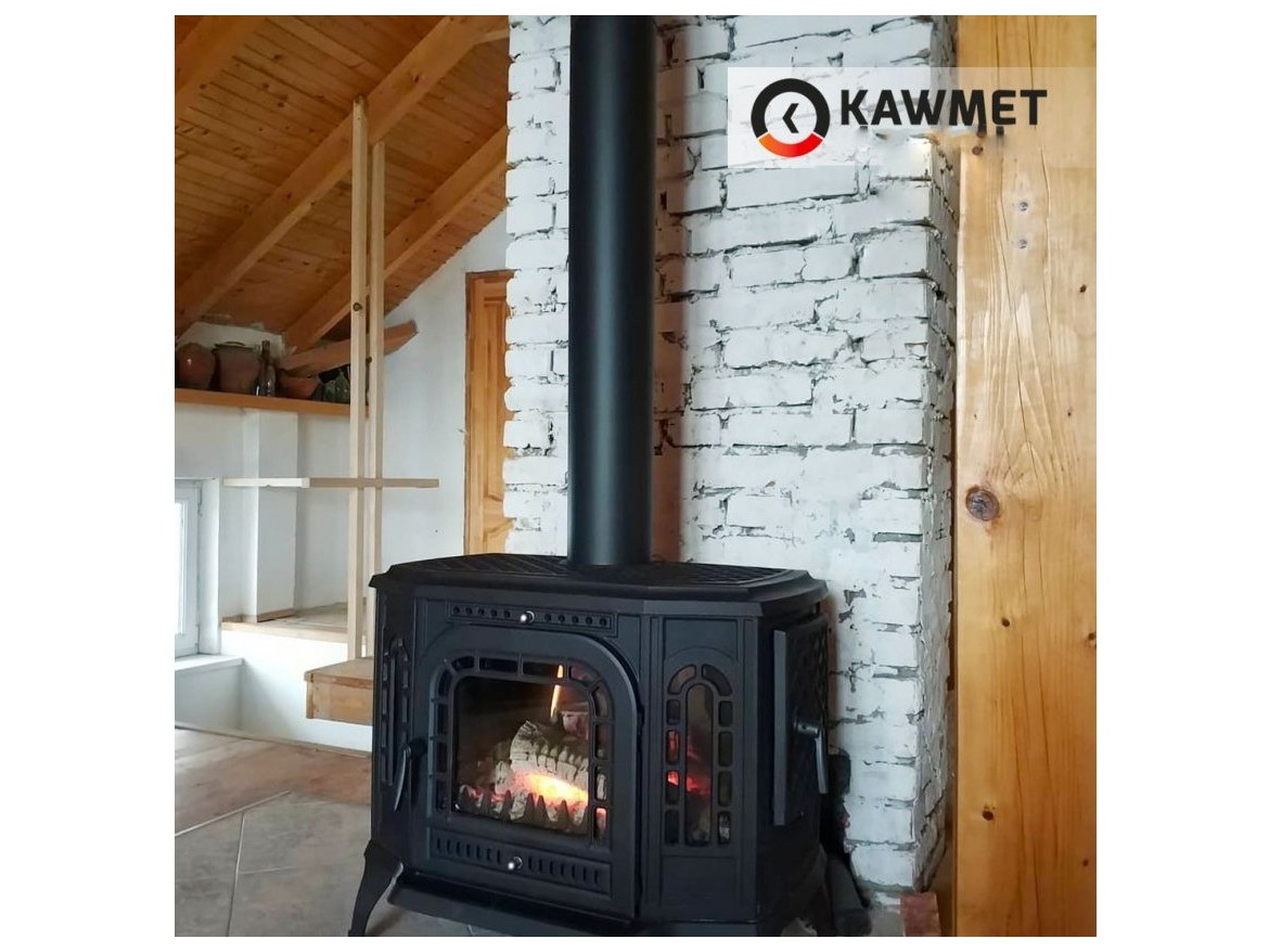 Liatinové krbové kachle Kawmet P7 LB - 10,5 kW ECO