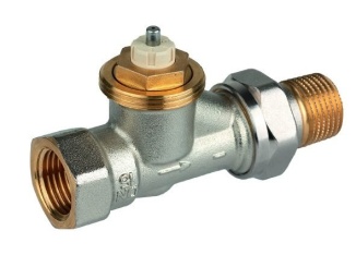 Radiátorok –  Honeywell Radiátorový ventil V2020 1/2", přímý,  V2020DSX15