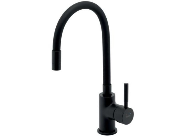 Novaservis Dřezová baterie Ferro, černá, stojánková,  70710,5