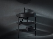 Ravak Konštrukcia pod umývadlo CS Yard 80, Smoke Grey