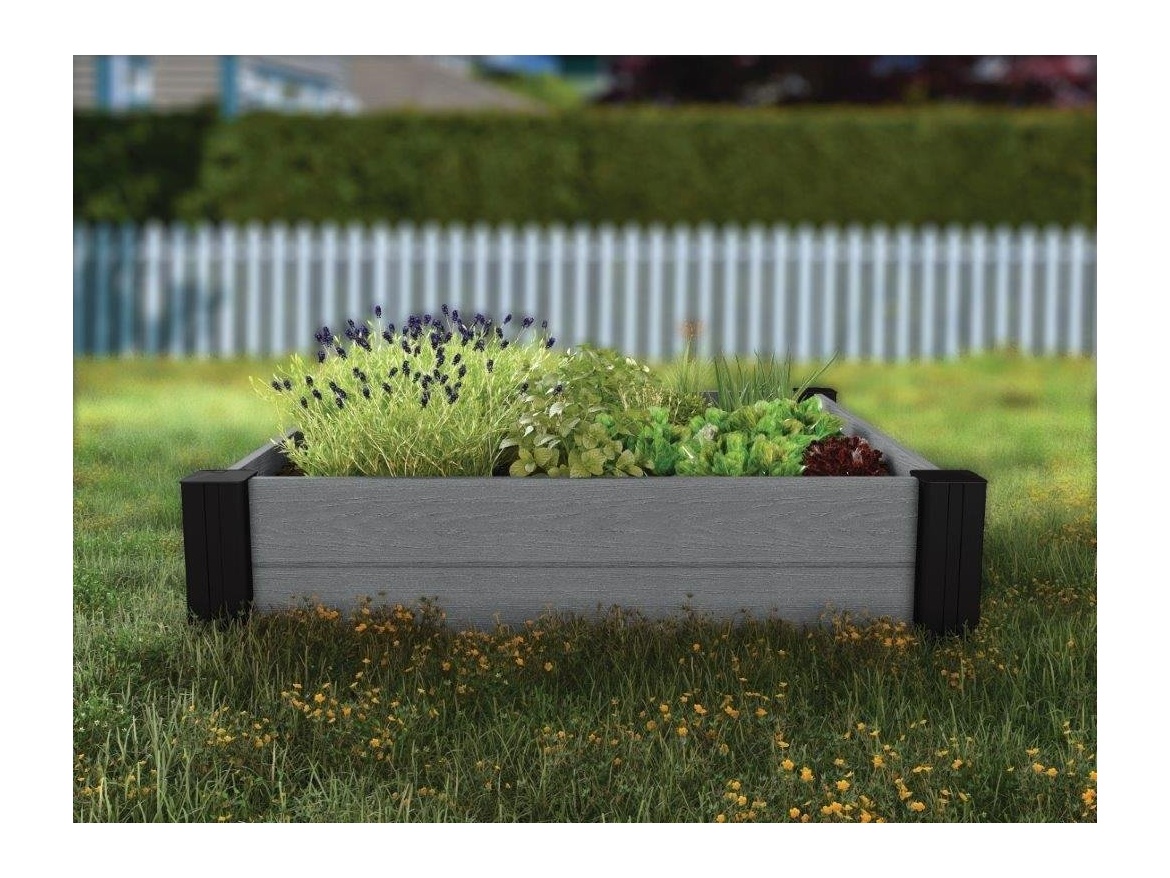 Vyvýšený záhon Keter Vyvýšený záhon  Vista Modular Garden Bed šedý