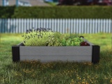 Vyvýšený záhon Keter Vyvýšený záhon  Vista Modular Garden Bed šedý