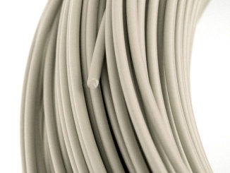 Polypropylen (PP-C) –  Svařovací drát PP-C kulatý Röchling šedá, kulatý, 3 mm, 5 kg