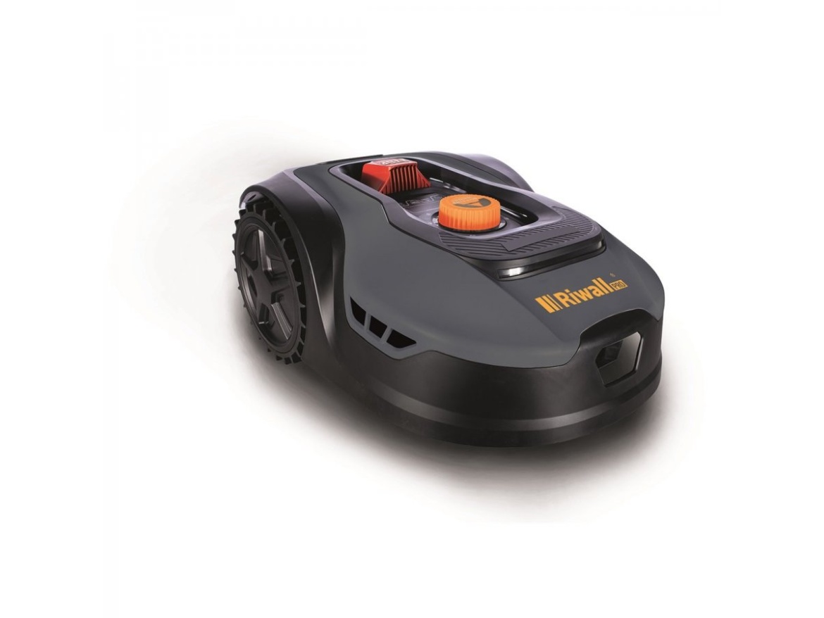 Robotická akumulátorová sekačka 900 m2 s možností ovládání přes WiFi nebo Bluetooth Riwall PRO RRM 950 APP