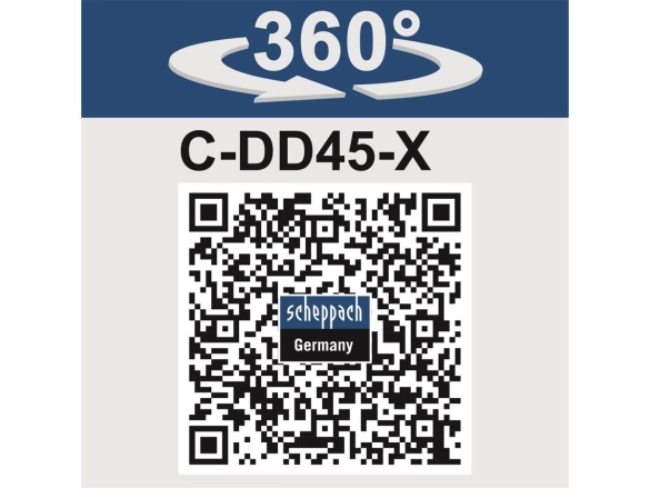 20 V IXES aku vŕtací skrutkovač (bez batérie a nabíjačky) Scheppach C-DD45-X