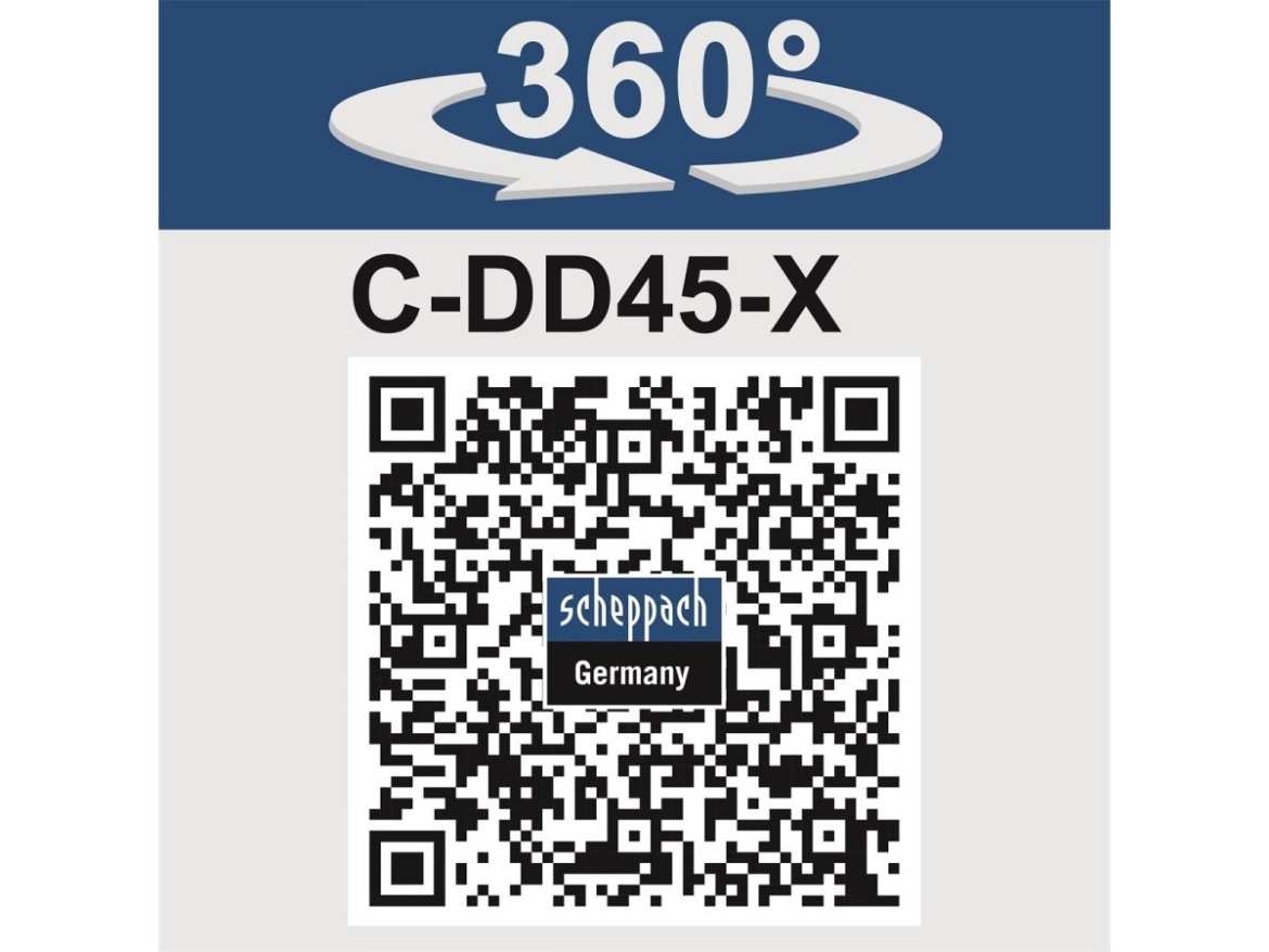 20 V-os IXES akkus fúró-csavarozó (akkumulátor és töltő nélkül) Scheppach C-DD45-X