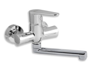 Novaservis –  Novaservis Umyvadlová baterie Titania Fresh 100 mm, chrom, nástěnná,  96077,0