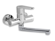 Novaservis Umyvadlová baterie Titania Fresh 100 mm, chrom, nástěnná,  96077,0