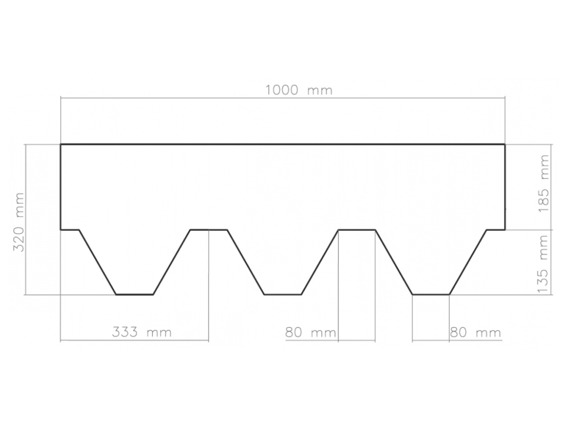 Asfaltový šindel Gutta Guttatec Hexagonal