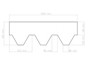 Asfaltový šindel Gutta Guttatec Hexagonal
