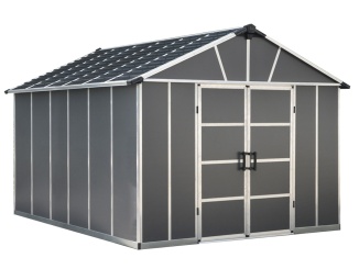 Příslušenství pro Zahradní domek prodloužení Palram Yukon antracit, 1,2 x 3,3 m