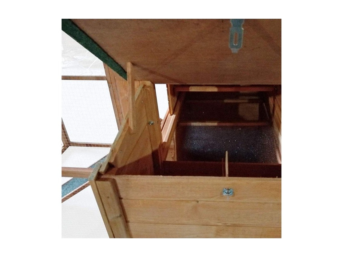 Kurník Scobax Dřevěný kurník BRUSEL MAXI, 1930x1770x1730 mm