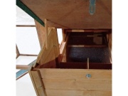 Kurník Scobax Dřevěný kurník BRUSEL MAXI, 1930x1770x1730 mm