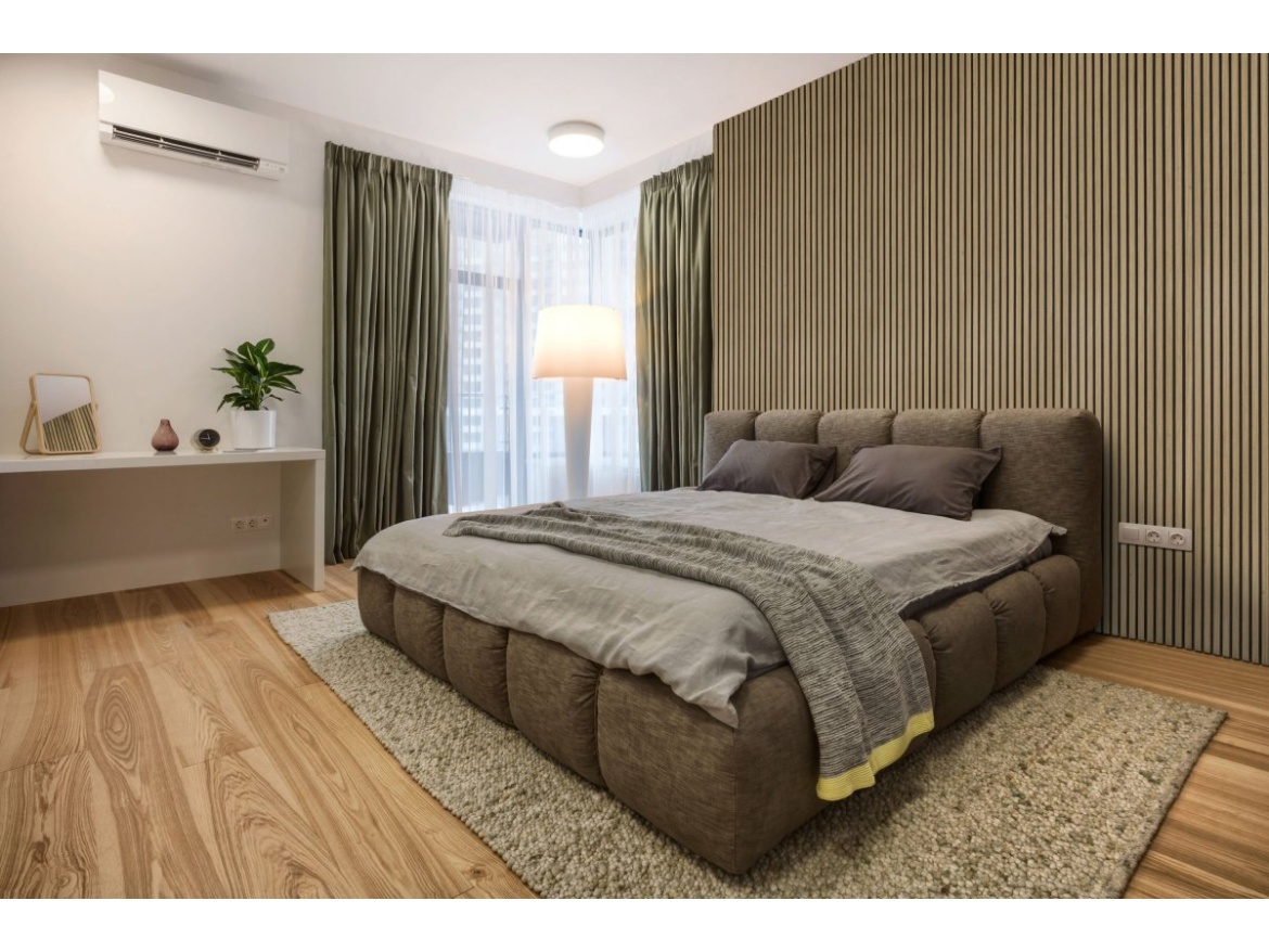 G21 Akustický panel  270x60,5x2,1 cm, teak