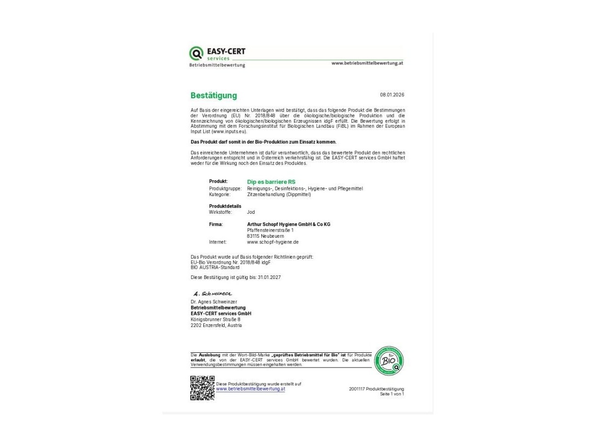 Scobax BaktoStop barier