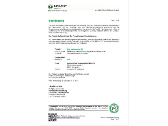 Scobax BaktoStop barier
