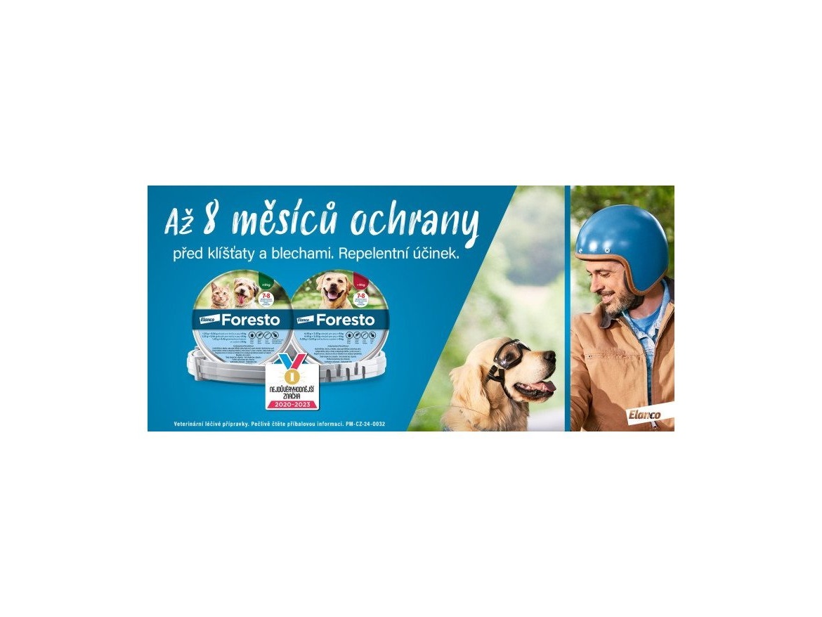 Scobax Foresto 38 obojek pro kočky a malé psy