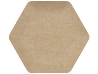 Kárpitozott panelek –  Riwiera Hexagon 6x15 cm béžová