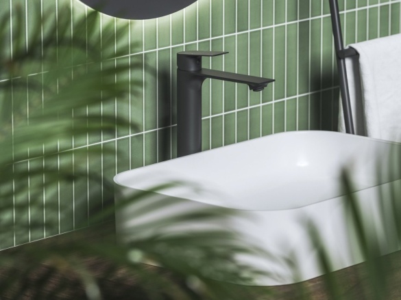 Ravak PN 015.20GB Umývadlová batéria 300 mm bez odtokovej armatúry, grafit kefovaný