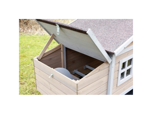 Dřevěný kurník Scobax Leafy