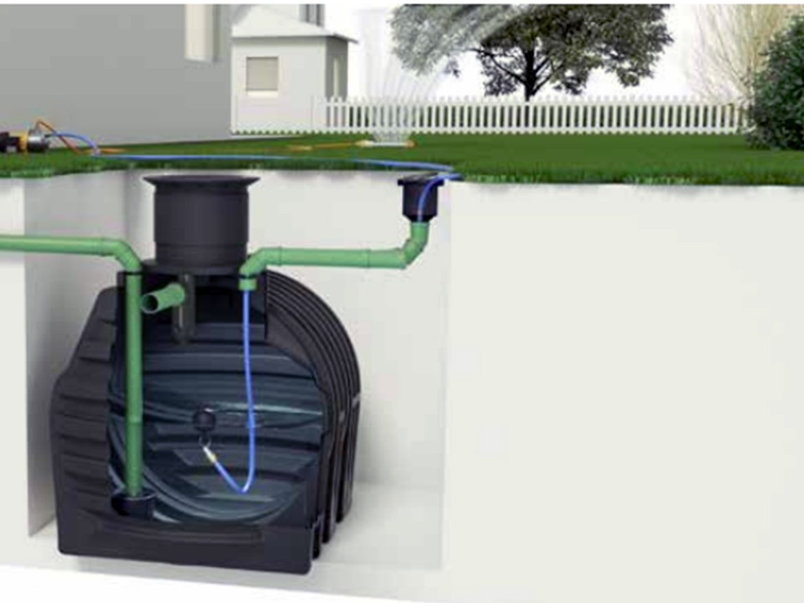 Nádrž na dešťovou vodu ACO Cistern Garden Basic 3300l