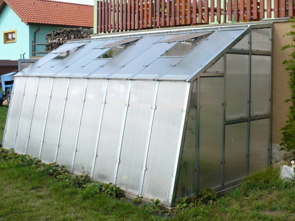 Skleník ke zdi Limes Variant D