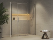 Ravak ROPS 100, čierna+transparent