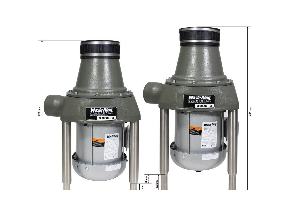 Drtiče odpadu Waste King Commercial 3000