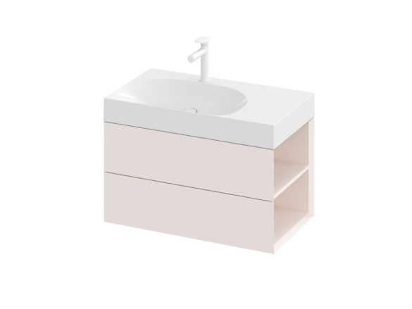 Ravak SD Lite 80 P skříňka pod umyvadlo Alabaster Pink