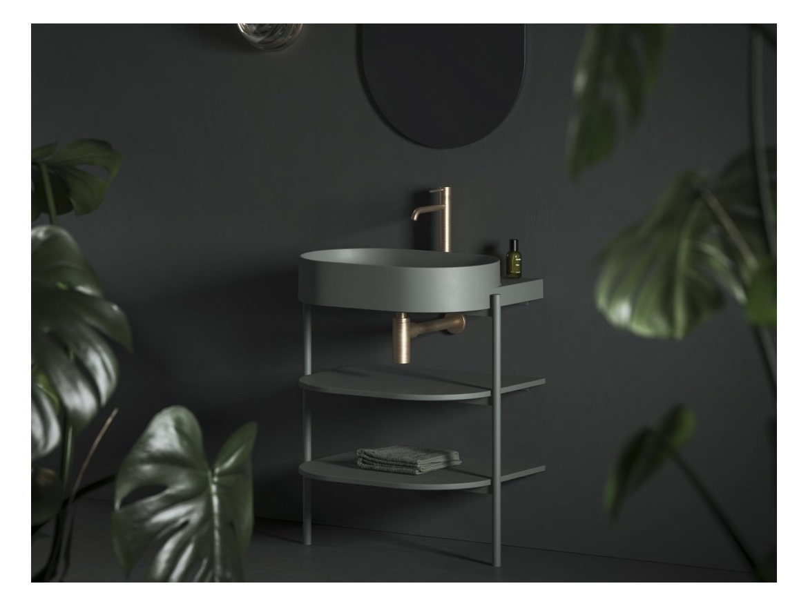 Ravak Konstrukce pod umyvadlo CS Yard 80, Grey Green