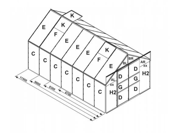Náhradné presklenie Vitavia náhradní prosklení Uranus