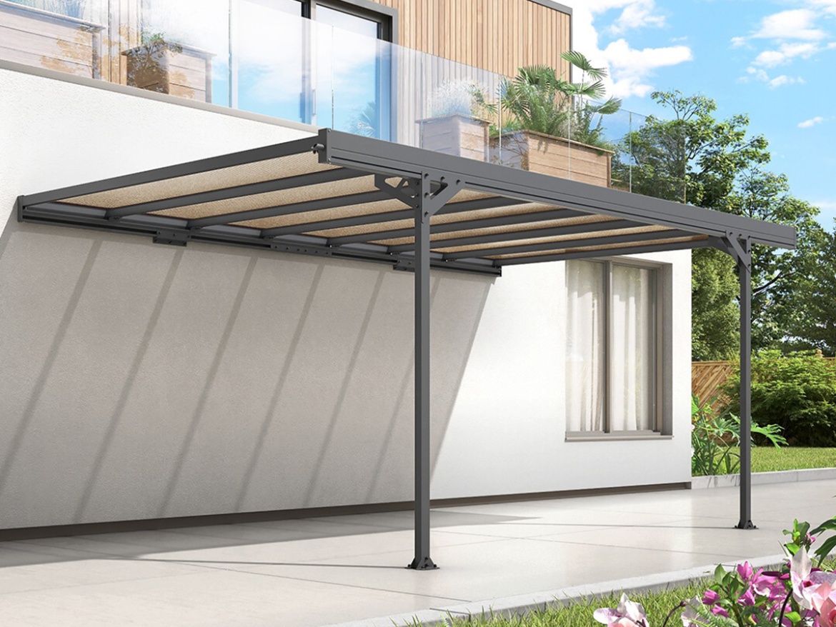 Přístřešek na auto Trigano Jardin Mistral Wall